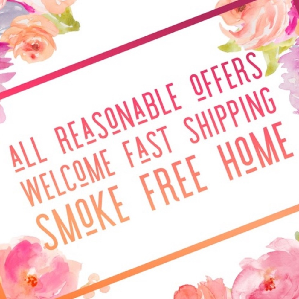 All reasonable offers accepted
